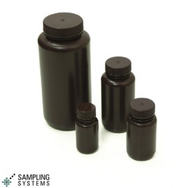 Wide Mouth AMBER Bottles