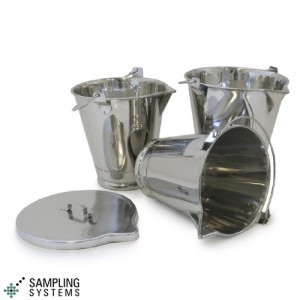Buckets With Spouts (316L Stainless)