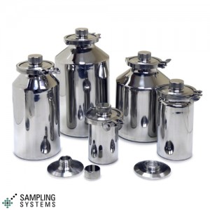 Stainless Containers (1 to 30 Litres) with GL45 Internal Thread