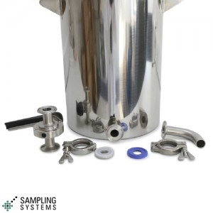 Stainless Steel Drum with Emptying from Base (5 to 200 Litre)