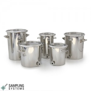 Stainless Steel Drum with Emptying from Base (5 to 200 Litre)
