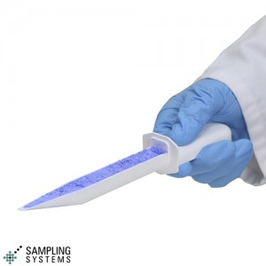 RED SteriWare Cupped Powder Spatula RED SteriWare Cupped Powder Spatula