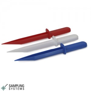 RED SteriWare Cupped Powder Spatula RED SteriWare Cupped Powder Spatula