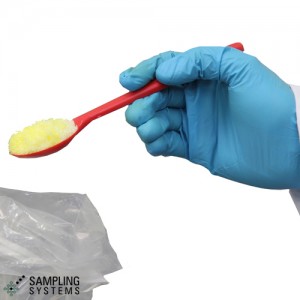 SteriWare Sample Spoons RED