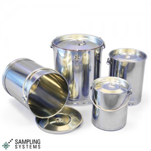 Mini-Drums 316Lss with toggle clamps (1 to 15 litre)